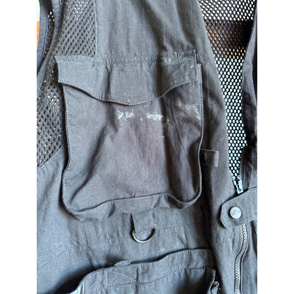 Domke PhoTOGS Photography Vest XL Black Cotton Mesh Utility Cargo Multi-Pocket - Picture 2 of 4